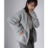 袖ロゴ刺繍レースダブルジップパーカー | Riberry | 詳細画像15 