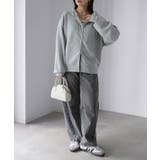 袖ロゴ刺繍レースダブルジップパーカー | Riberry | 詳細画像17 