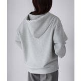 袖ロゴ刺繍レースダブルジップパーカー | Riberry | 詳細画像19 