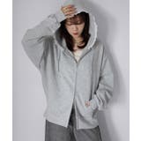 袖ロゴ刺繍レースダブルジップパーカー | Riberry | 詳細画像5 