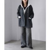 袖ロゴ刺繍レースダブルジップパーカー | Riberry | 詳細画像59 