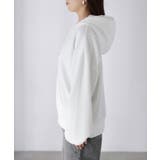 袖ロゴ刺繍レースダブルジップパーカー | Riberry | 詳細画像64 