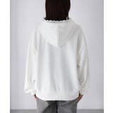 袖ロゴ刺繍レースダブルジップパーカー | Riberry | 詳細画像65 