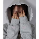 袖ロゴ刺繍レースダブルジップパーカー | Riberry | 詳細画像8 