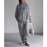 裏起毛パーカー/ロゴスウェット セットアップ | Riberry | 詳細画像17 