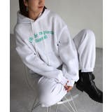 裏起毛パーカー/ロゴスウェット セットアップ | Riberry | 詳細画像3 