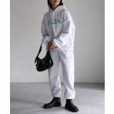 裏起毛パーカー/ロゴスウェット セットアップ | Riberry | 詳細画像5 