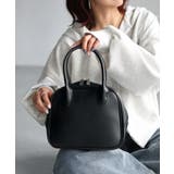 BLACK | ミニスクエアボストンバッグ | Riberry