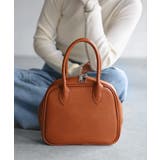 BROWN | ミニスクエアボストンバッグ | Riberry