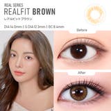 Holoris Real(Realfit Brown)韓国カラコン | richeye | 詳細画像2 