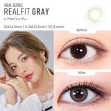 Holoris Real(Realfit Gray)韓国カラコン | richeye | 詳細画像2 