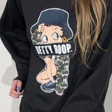 BETTYBOOPスウェットプルオーバー キャラT ベティちゃん | Riff | 詳細画像3
