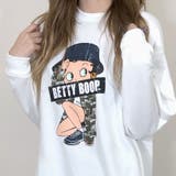 BETTYBOOPスウェットプルオーバー キャラT ベティちゃん | Riff | 詳細画像8