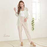 ハイウエストテーパードパンツ ロングパンツ オフィスカジュアル | Riff | 詳細画像7