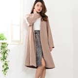 ノーカラーコート ロングコート ベーシック アウター Riff リフ | Riff | 詳細画像8