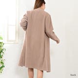 ノーカラーコート ロングコート ベーシック アウター Riff リフ | Riff | 詳細画像12