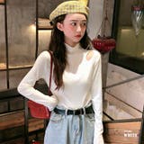 ハイネック長袖デザイントップス ダメージ 穴あき | Riff | 詳細画像2 