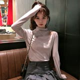 ハイネック長袖デザイントップス ダメージ 穴あき | Riff | 詳細画像9 