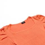 パワーショルダーリブトップス Tシャツ カットソー | Riff | 詳細画像22