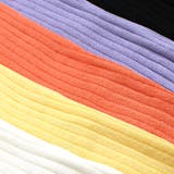 パワーショルダーリブトップス Tシャツ カットソー | Riff | 詳細画像26