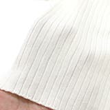 パワーショルダーリブトップス Tシャツ カットソー | Riff | 詳細画像28