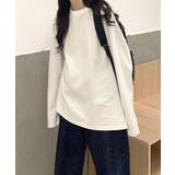 サイドスリットBIGロンT プルオーバー Tシャツ | Riff | 詳細画像14