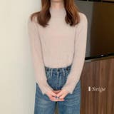 シャギーニットトップス セーター ハイネック | Riff | 詳細画像5