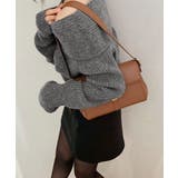 オフショルニットトップス オフショルダー オフタートル | Riff | 詳細画像7 