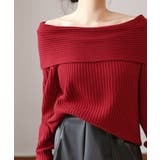 オフショルニットトップス オフショルダー オフタートル | Riff | 詳細画像33 