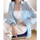 シアーシャツ シースルー 羽織り | Riff | 詳細画像23