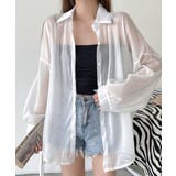 シアーシャツ シースルー 羽織り | Riff | 詳細画像29