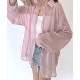 シアーシャツ シースルー 羽織り | Riff | 詳細画像34