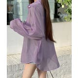 シアーシャツ シースルー 羽織り | Riff | 詳細画像42