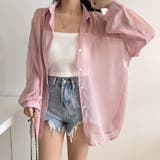 ピンク | シアーシャツ シースルー 羽織り | Riff