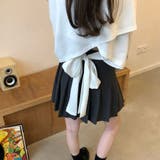 バックリボンショート丈トップス カットソー プルオーバー | Riff | 詳細画像6