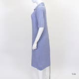 ポロシャツ風が新鮮 襟付きリブワンピース リブ編み | Riff | 詳細画像15