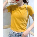 バックシャンで旬な装い ウエスト見せバックリボンTシャツ ショート丈 | Riff | 詳細画像23 