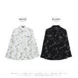 上品にきまるシンプル柄シャツ 英字 レトロ | Riff | 詳細画像16