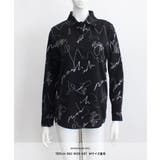 上品にきまるシンプル柄シャツ 英字 レトロ | Riff | 詳細画像17