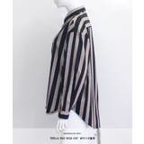 着映えする太ストライプがアクセントに ストライプシャツ ゆるシャツ | Riff | 詳細画像17 