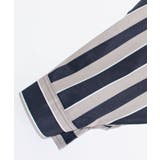 着映えする太ストライプがアクセントに ストライプシャツ ゆるシャツ | Riff | 詳細画像20 