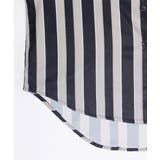 着映えする太ストライプがアクセントに ストライプシャツ ゆるシャツ | Riff | 詳細画像21 