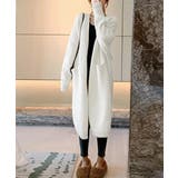 ロングニットカーディガン ガウン アウター | Riff | 詳細画像3