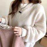 重ね着風ニット ドッキング フェイクレイヤード | Riff | 詳細画像8