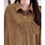 BIGシャツ コーデュロイ ゆるシャツ | Riff | 詳細画像14