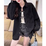 BIGシャツ コーデュロイ ゆるシャツ | Riff | 詳細画像24