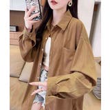 BIGシャツ コーデュロイ ゆるシャツ | Riff | 詳細画像7