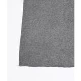 胸元のカッティングデザインがポイント ニットワンピース リブニット | Riff | 詳細画像31 