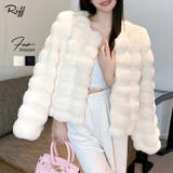 羽織るだけでリッチな気分に ファーショートコート ファー | Riff | 詳細画像1 