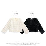 羽織るだけでリッチな気分に ファーショートコート ファー | Riff | 詳細画像13 